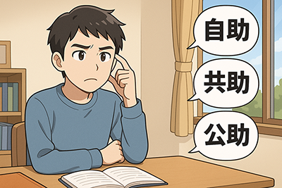自助・共助・公助とは？